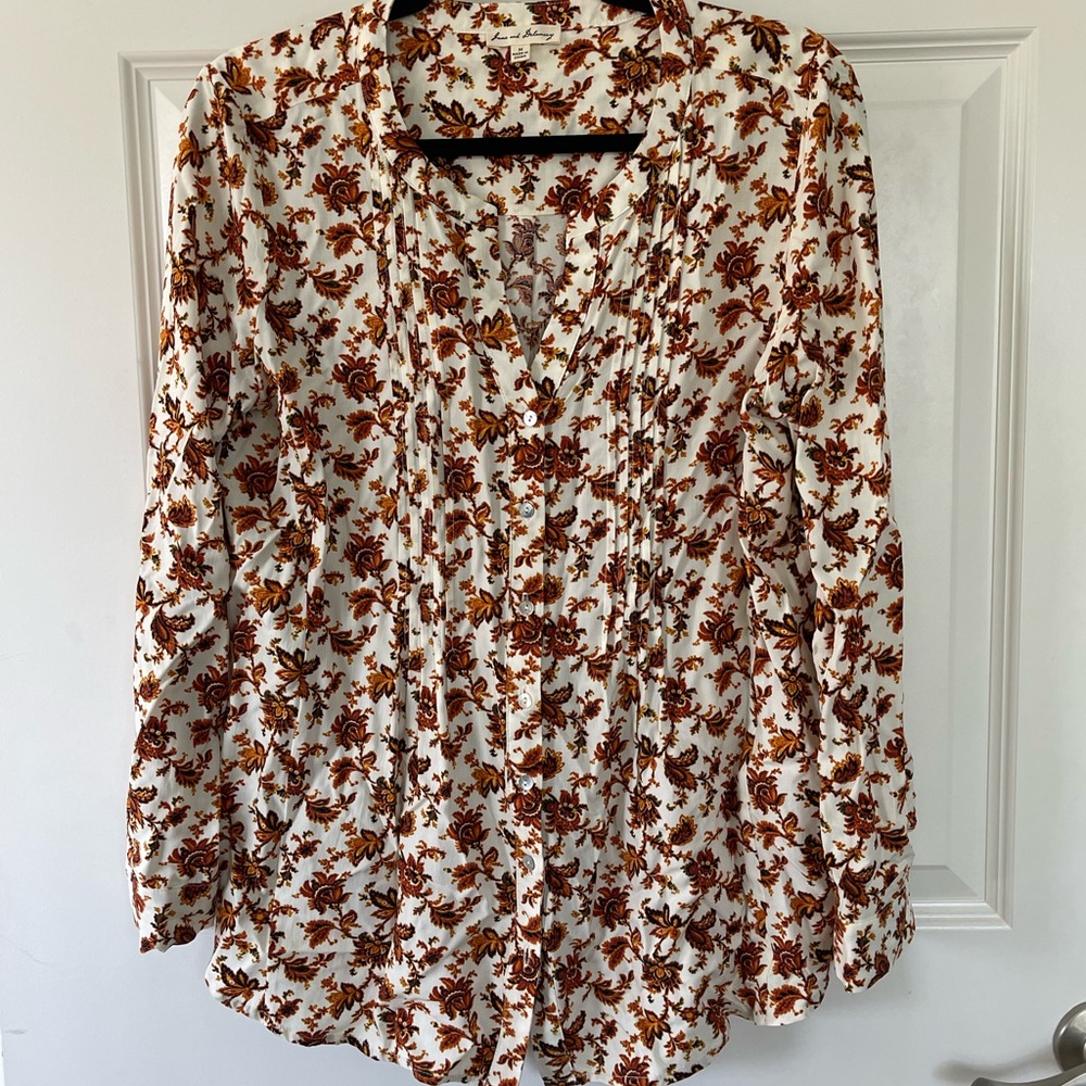 Button up blouse